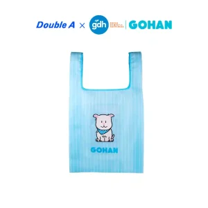 Double A กระเป๋าพับได้ GOHAN สีฟ้า