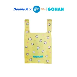 Double A กระเป๋าพับได้ GOHAN สีเหลือง