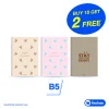 [10 แถม 2 ] สมุดมุงหลังคาB5 80แกรม 24 แผ่น ลาย Pony Bloom