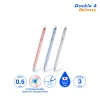 [ 3 ด้าม] ปากกาเจลรุ่น Trivo 0.5 มม. หมึกสีน้ำเงิน คละสี